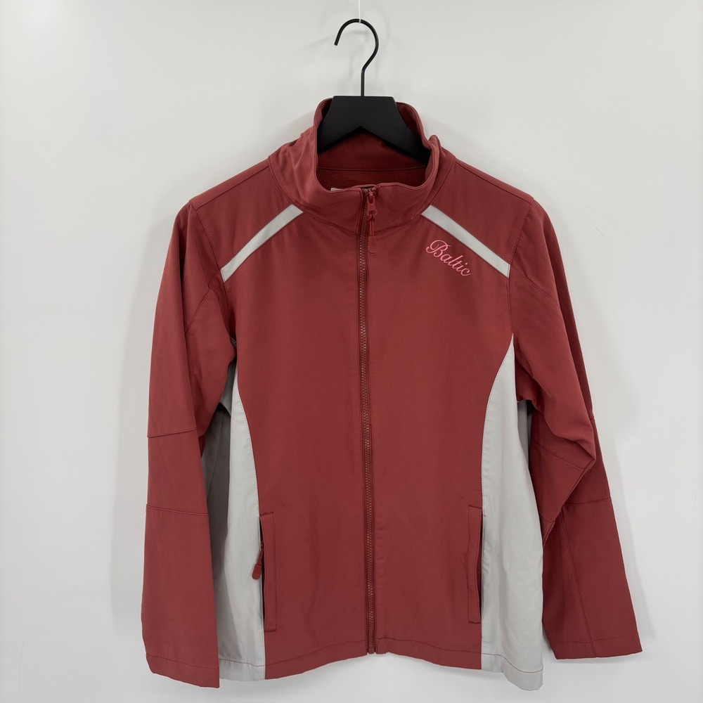 Cruisewear & Company Womens Baltic Softshell Jacket Medium Red‎ Full Zip Cruise